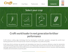 Tablet Screenshot of crofft.com